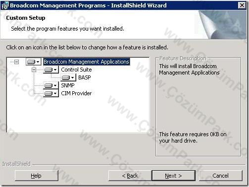 Broadcom Advanced Control Suite/Management Program