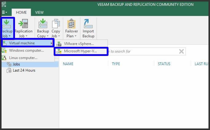 Veeam Backup & Replication 9.5 Hyper-V ve VMware Hostları Üzerinden Sanal Makina Yedekleme