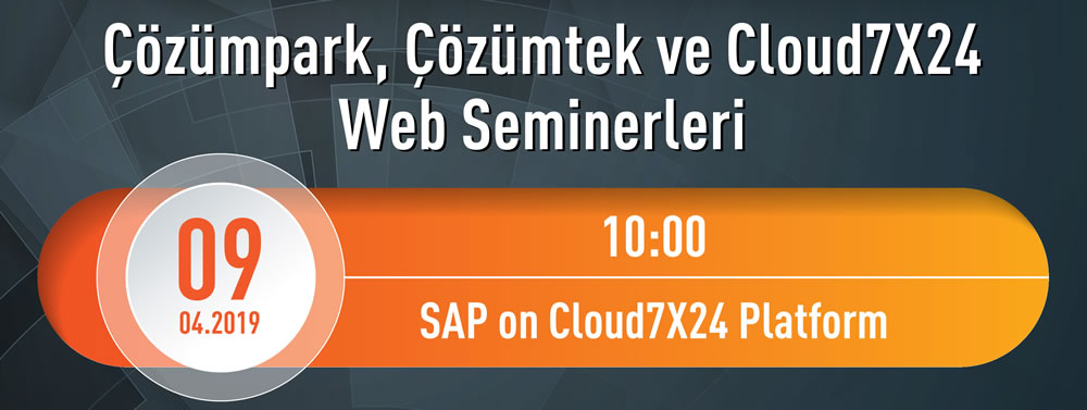 ÇözümPark ve Cloud 7×24 Web Seminerleri