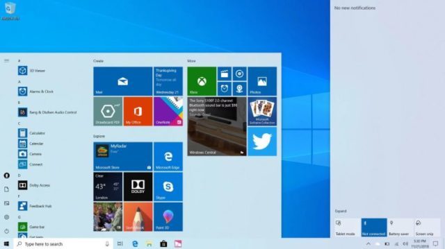 Windows 10 Mayıs 2019 Güncellemesi Kullanıma Sunuldu