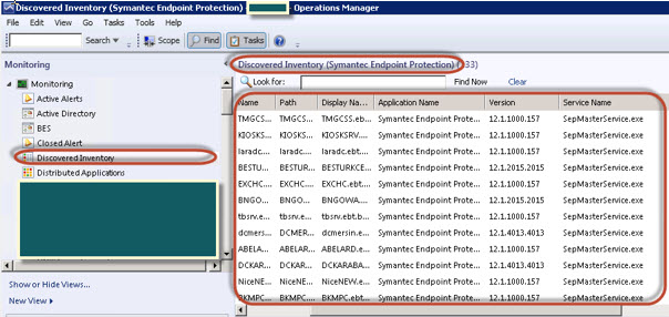 symantec endpoint protection management pack scom 2012