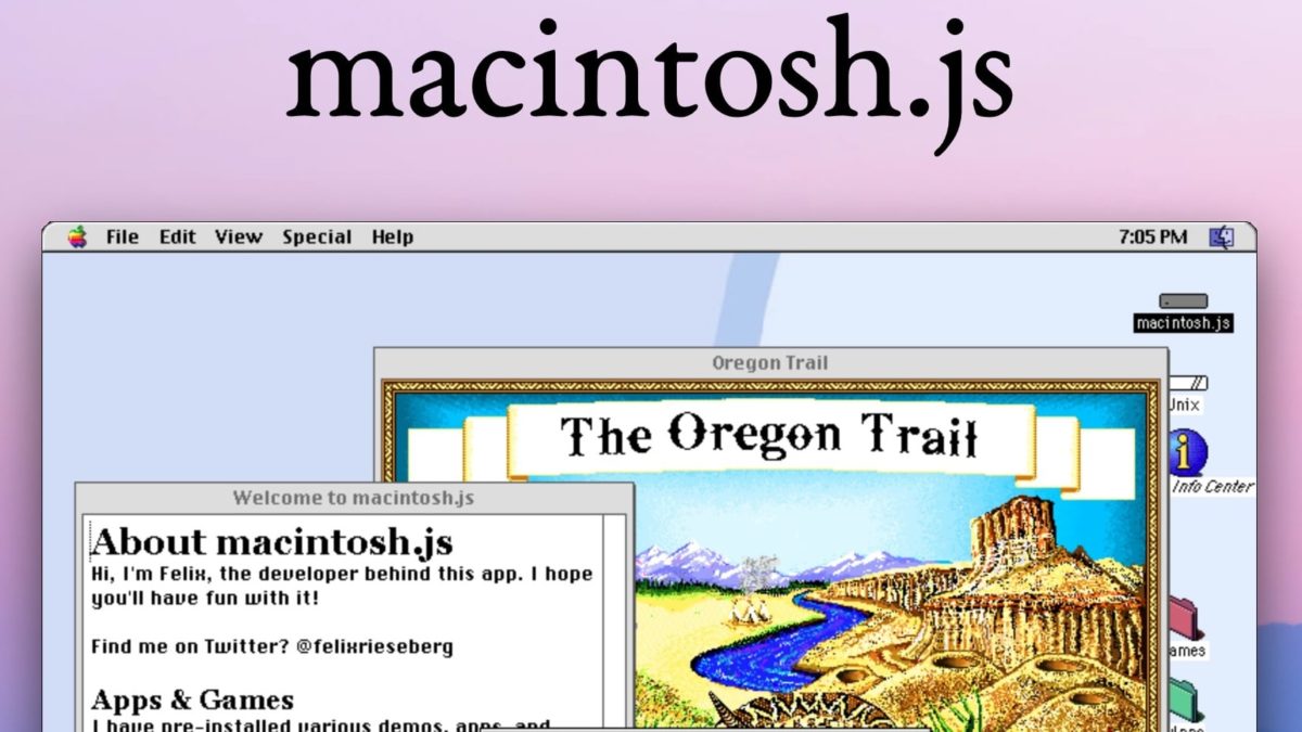 mac os system 7 emulator