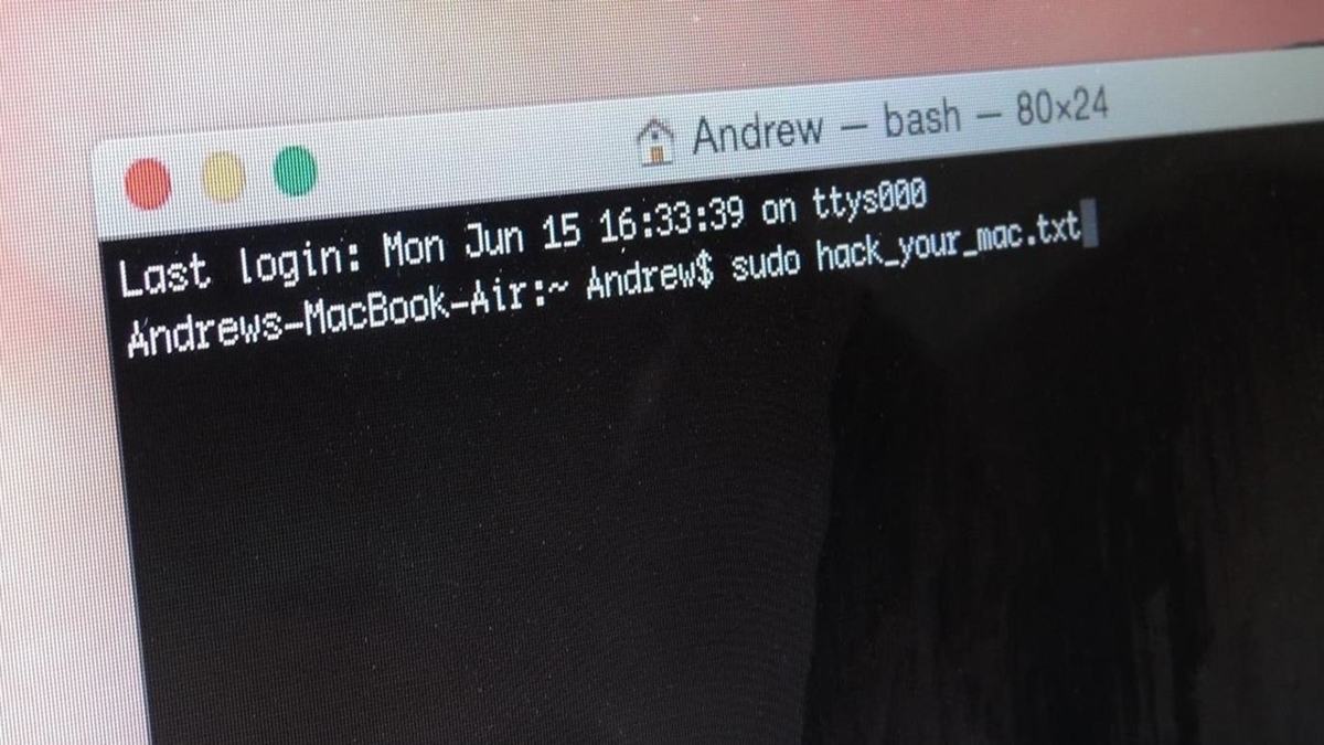 Sudo macos