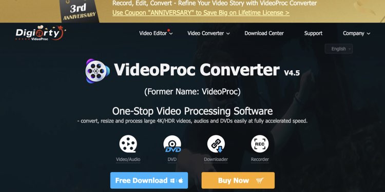 VideoProc Converter 6.1 download the last version for android