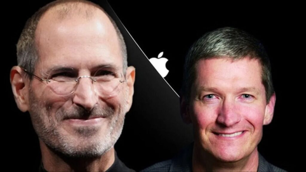 Steve Joobs ve Tim Cook