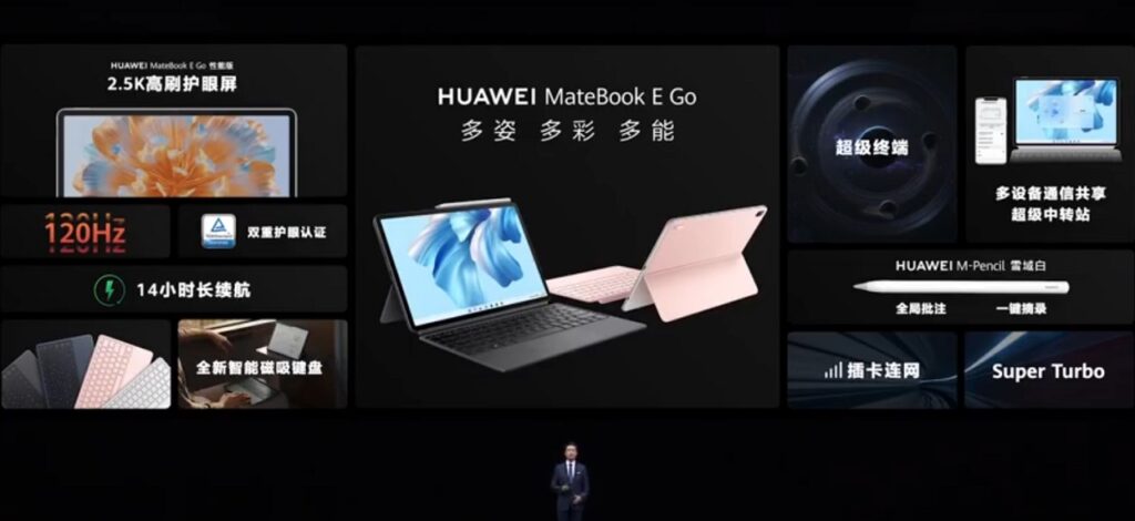 Huawei MateBook E Go tanıtım görseli