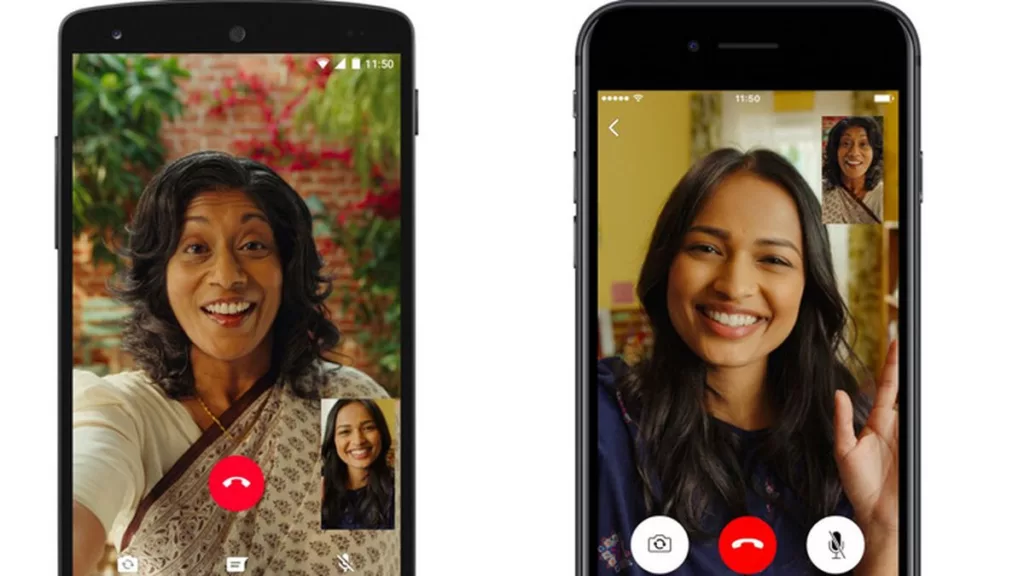 WhatsApp görüntülü görüşme