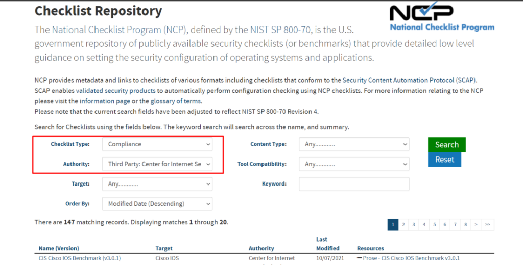 NIST-NCP