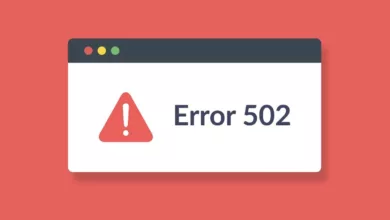 502 bad gateway error