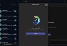 Microsoft Teams, Windows 11’de Android SMS Desteğini Kaldırıyor