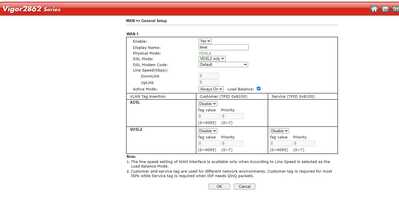 wab general setup