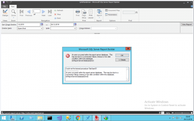 ssrs hatası