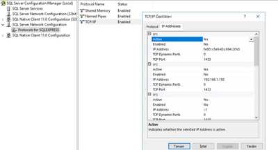 1433 PORT SQL